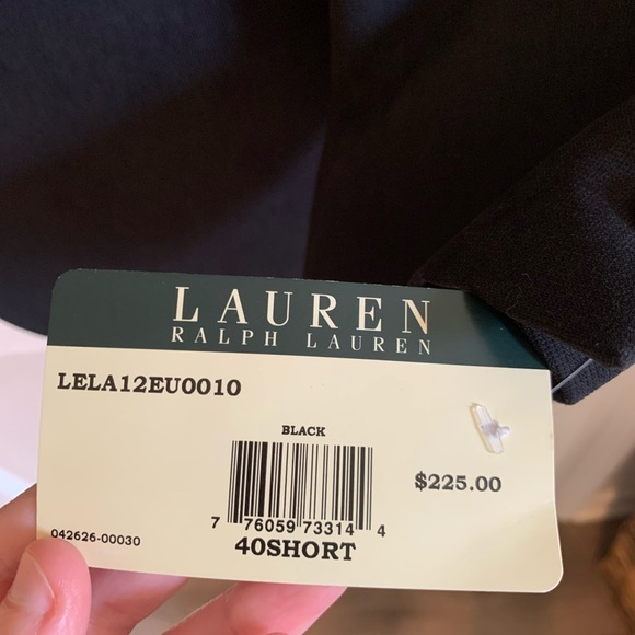 Black Ralph Lauren sports coat! NWTs! - Picture 3 of 11